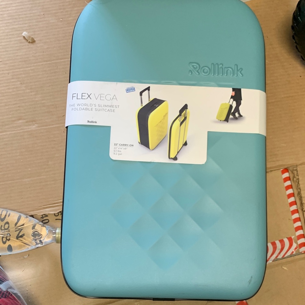 Rollink Flex Vega Blue Foldable Travel Bag